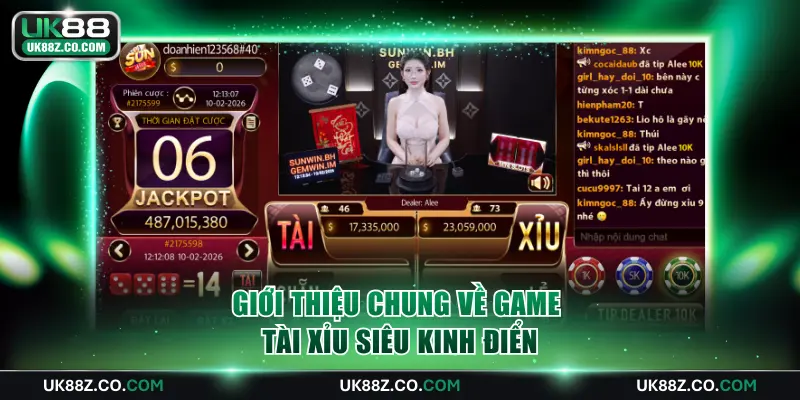 Giới thiệu chung về game Tài Xỉu siêu kinh điển
