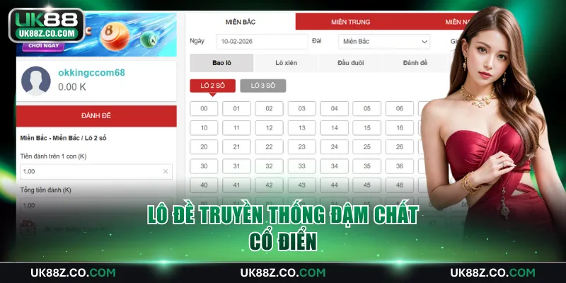 Lô đề truyền thống đậm chất cổ điển