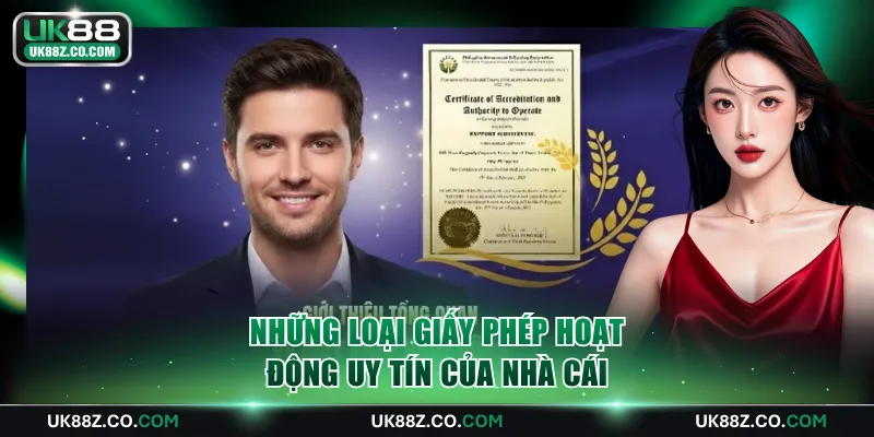 Những loại giấy phép hoạt động uy tín của nhà cái
